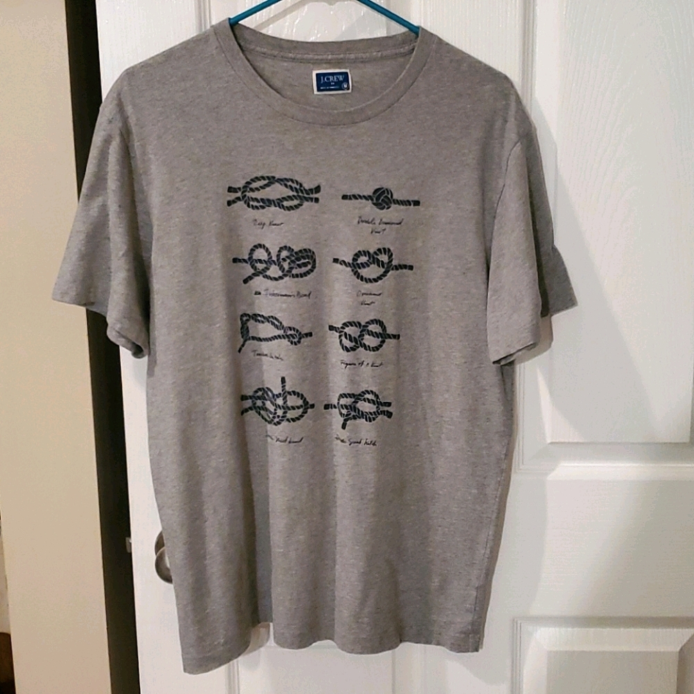 J. Crew men's nautical T shirt